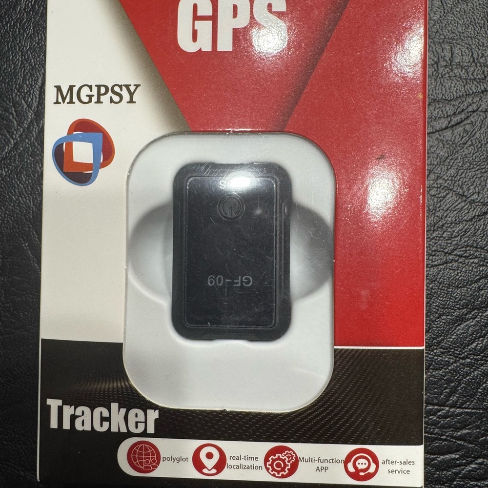 MGPSY Black GPS Tracker